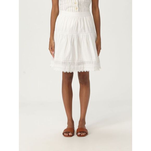 スカート ULLA JOHNSON Woman Skirt White PF240300 PRI Ulla Johnson Skirt Woman White